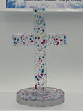 Cross 5.5 inches Red/White/Blue. Item 296