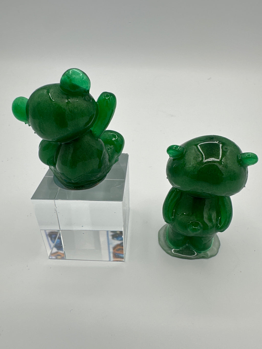 Bear friends, set of 2 / Green