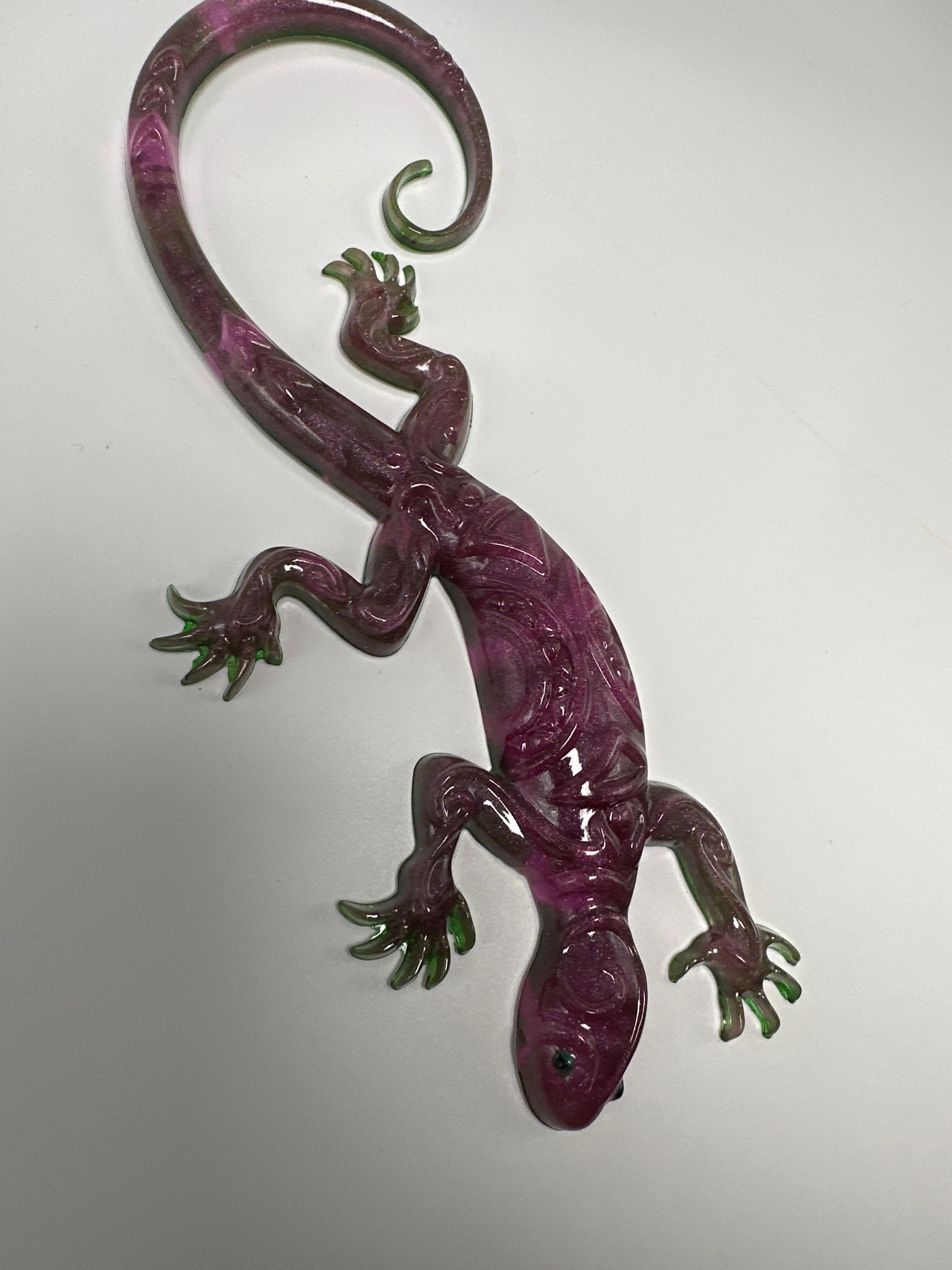 Lizard green pink item 112