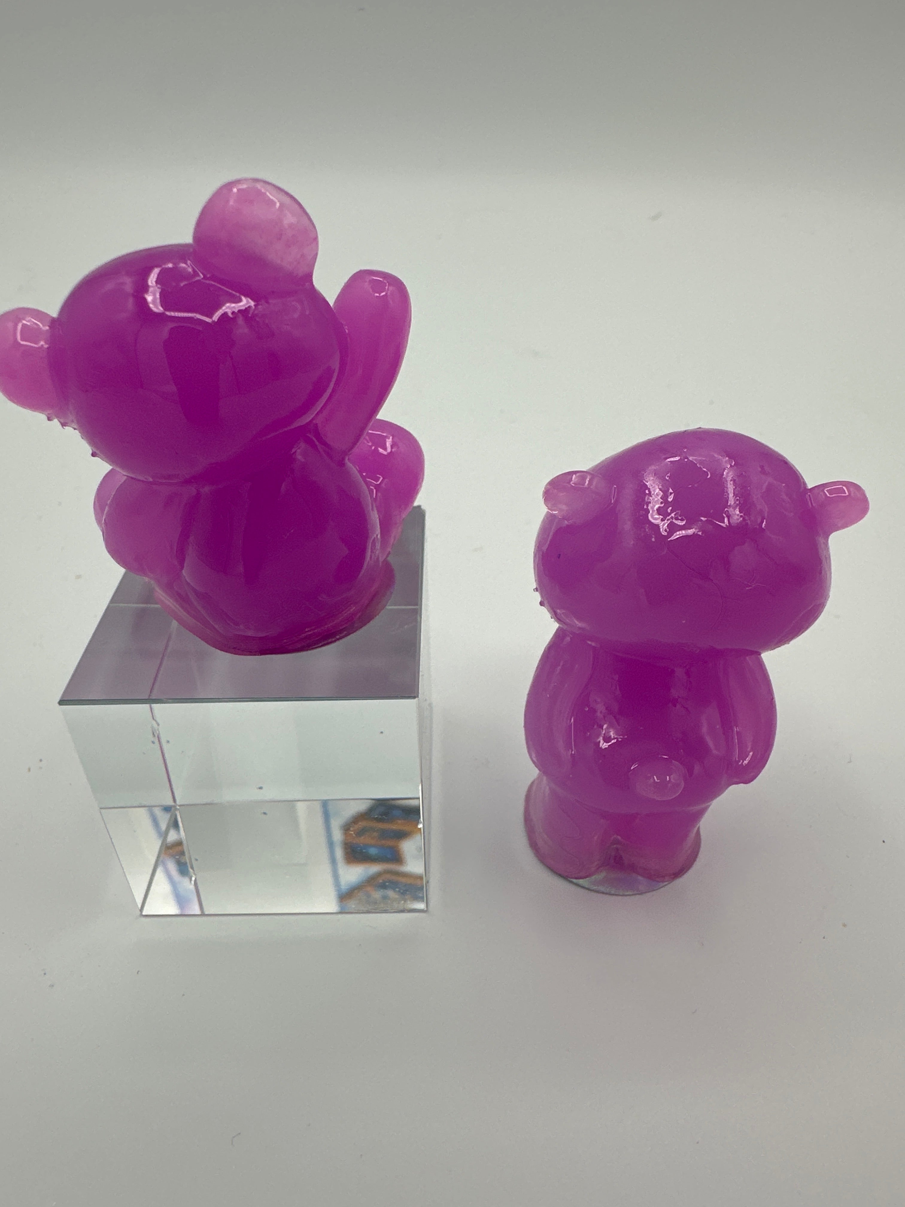 Bear friends, set of 2  / Violet
