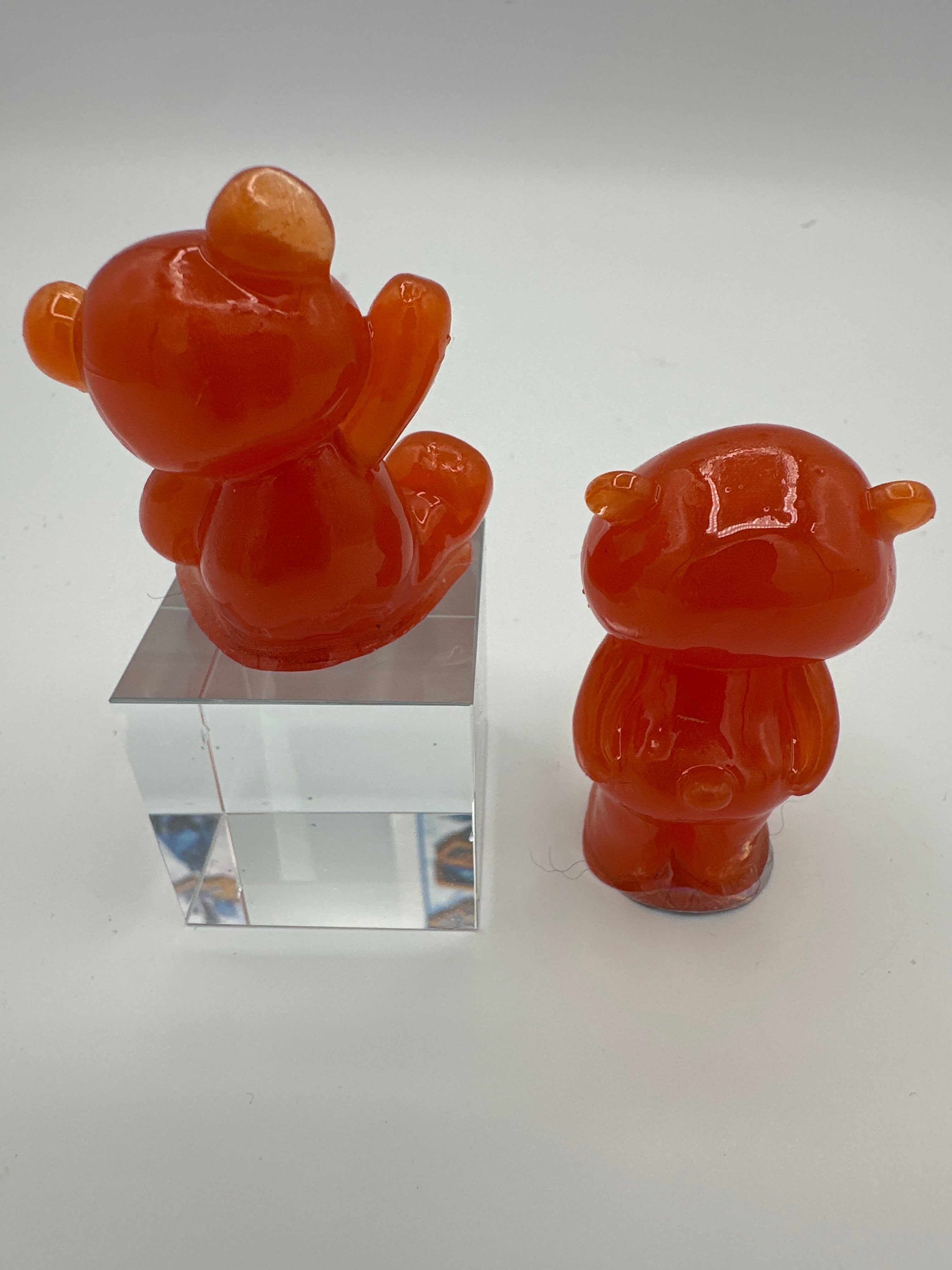 Bear Friends, Set of 2 / Orange