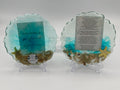 Coasters set of 2/front saying you make a profound difference/back poem with starfish/item 319