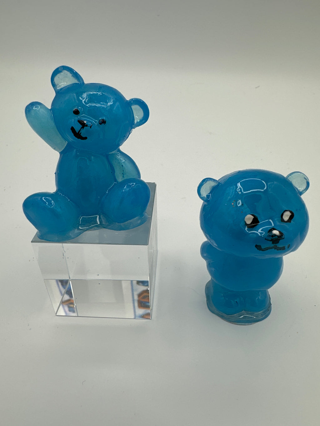 Bear Friends, Set of 2  / Teal