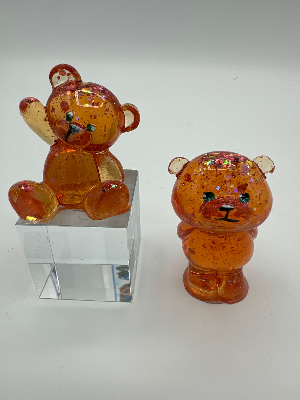 Bear Friends, Set of 2  / Orange