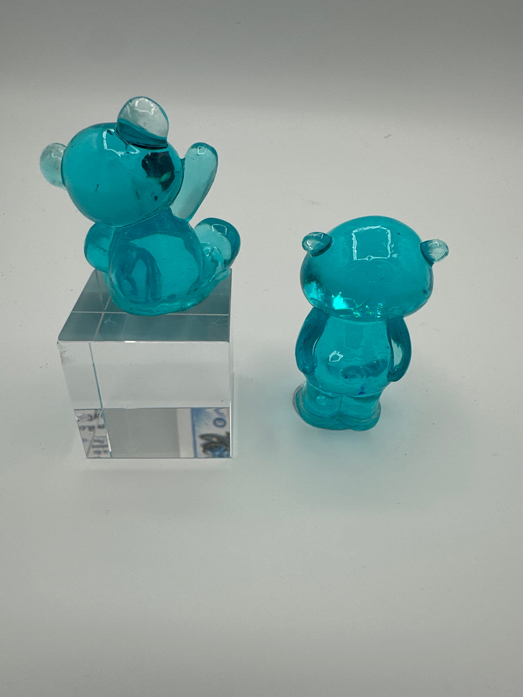 Bear Friends, Set of 2  / Teal