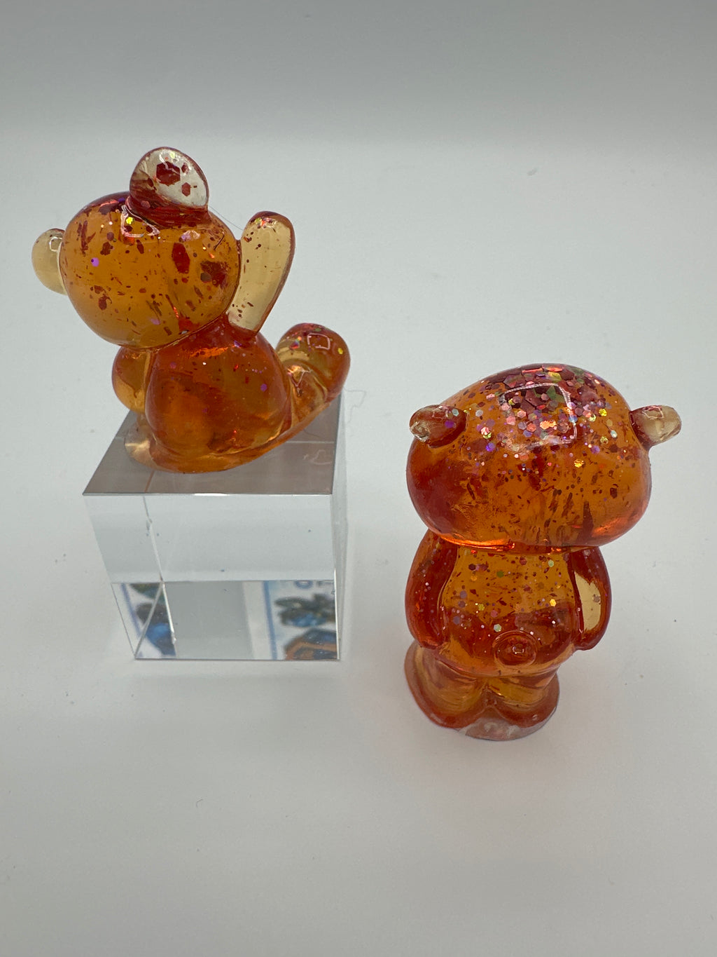 Bear Friends, Set of 2  / Orange