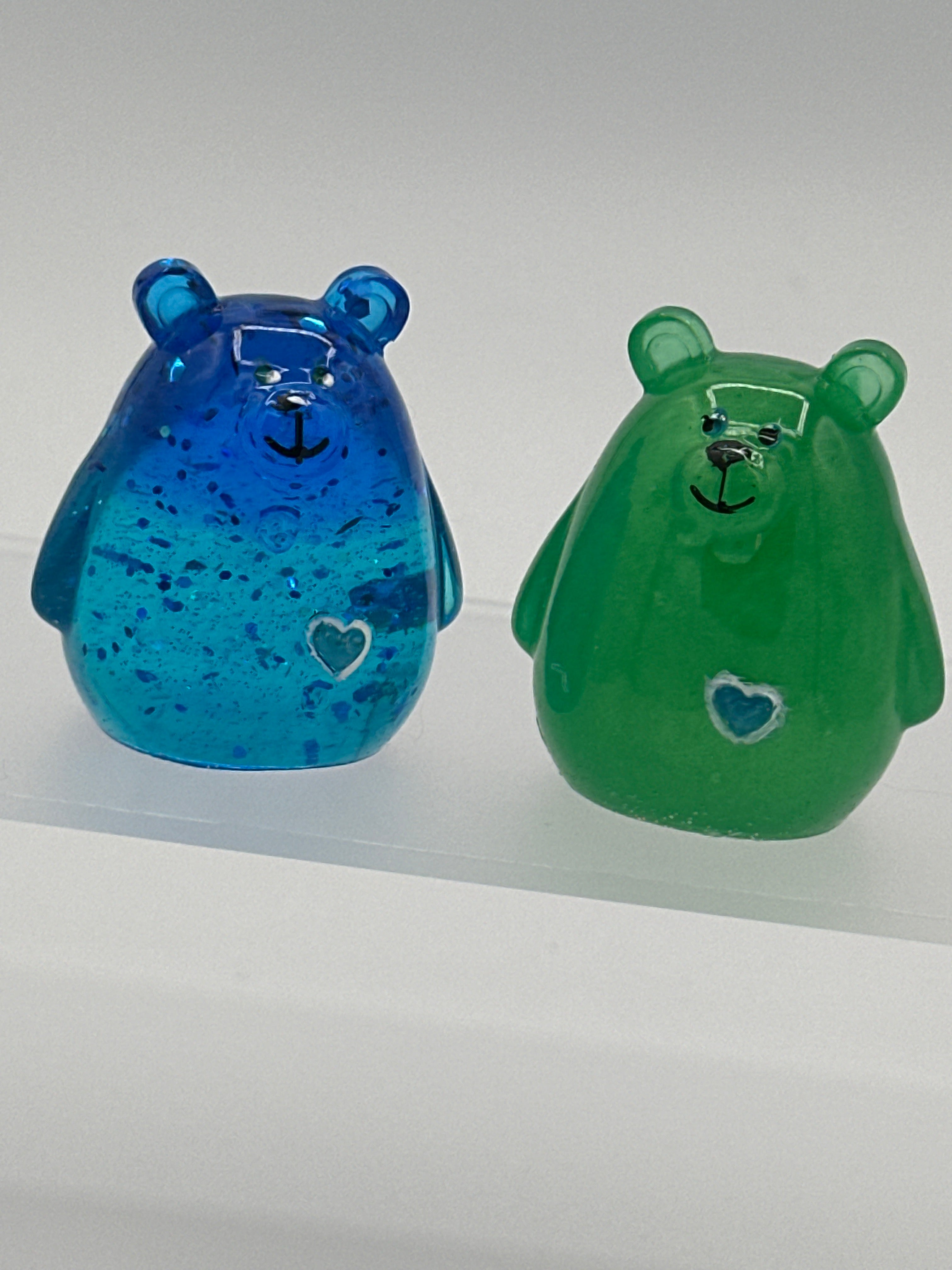 Bear roly poly set height 1.75” width 1.75” Item 271 and item 272