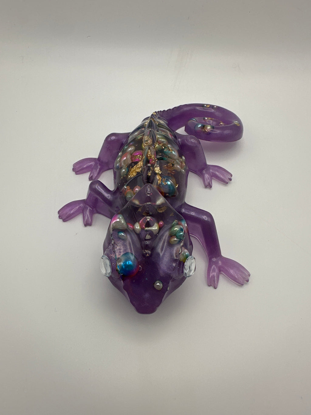 Gecko with Pearls Item#283