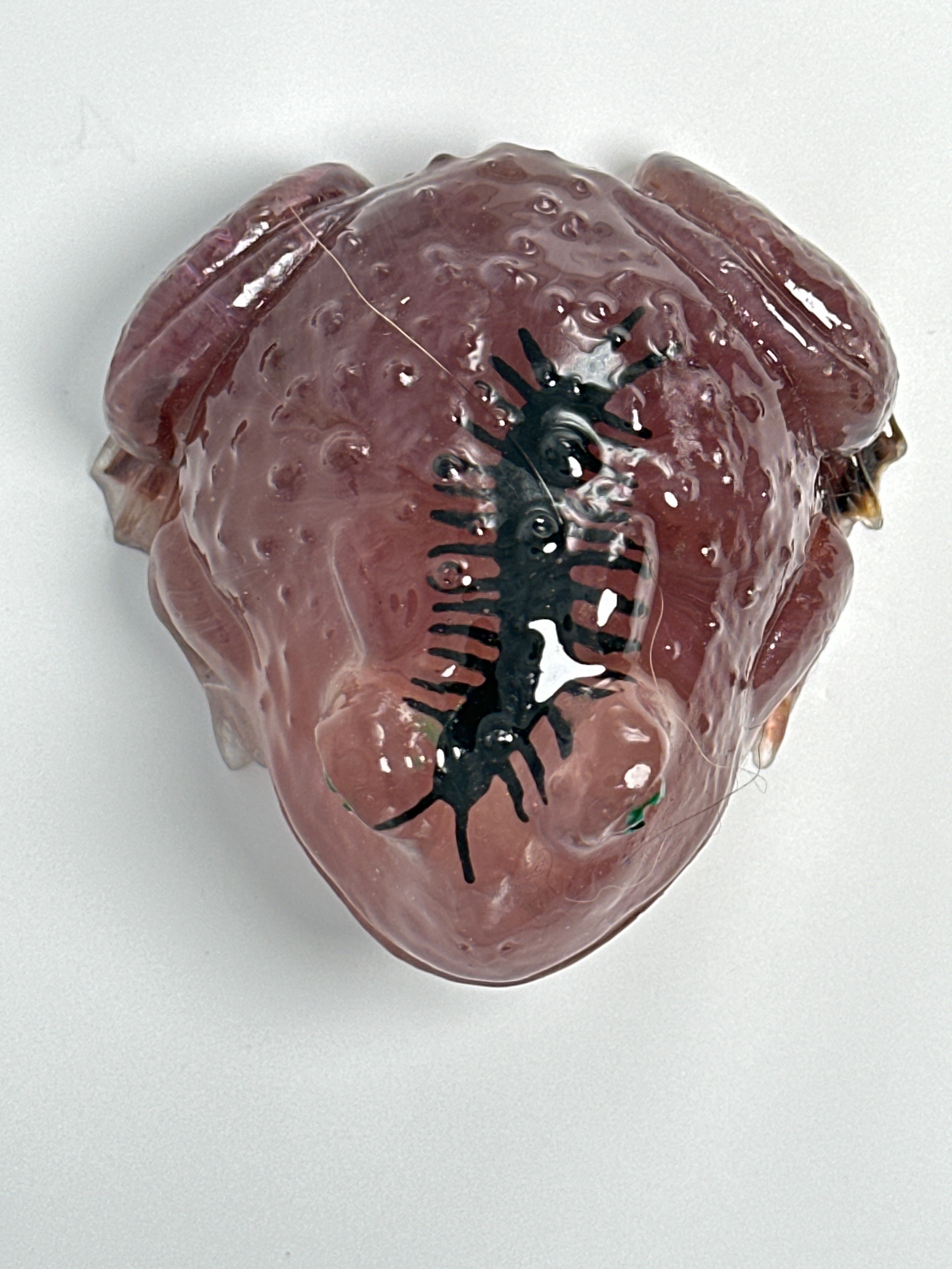 Bullfrog / mauve / centipede. Item 256