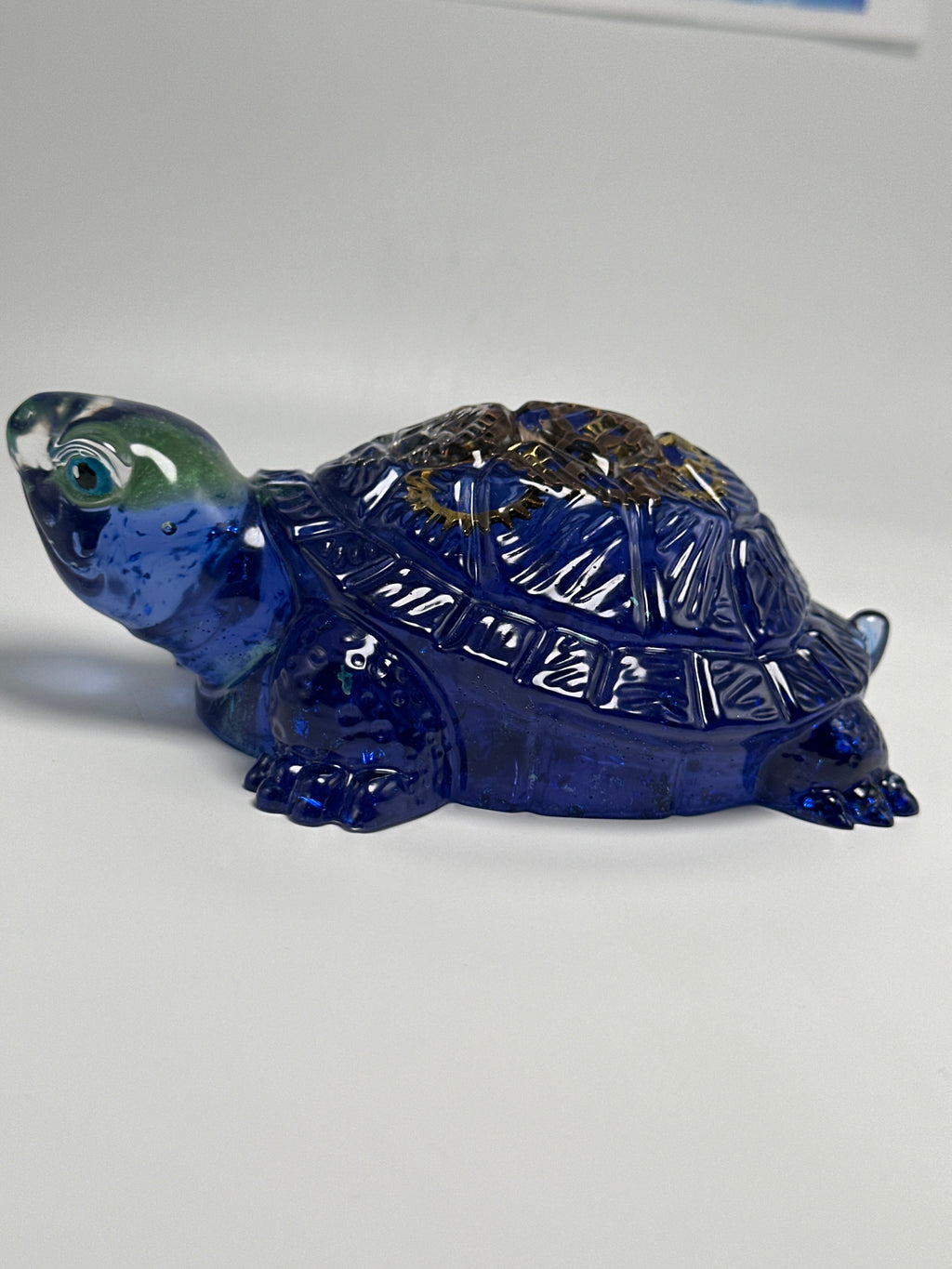 Ground Turtle /5.5 inch /blue gear fish head item238