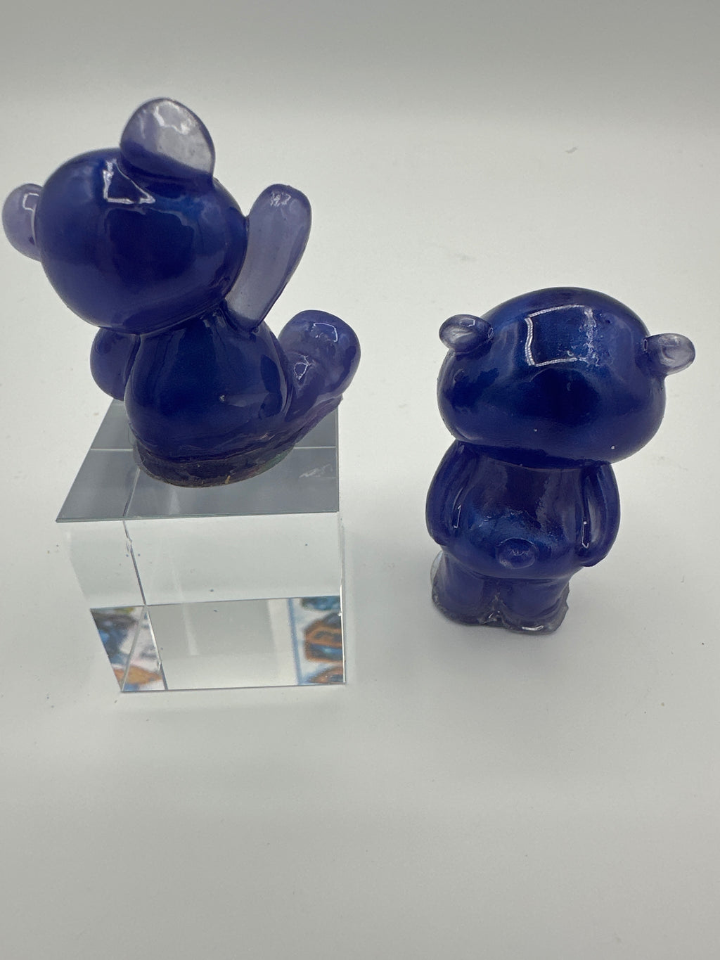 Bear Friends, set of 2 /  Purple
