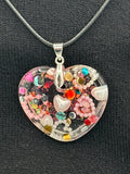 Pendant / 1.5 inch / glitter/ 
item 22