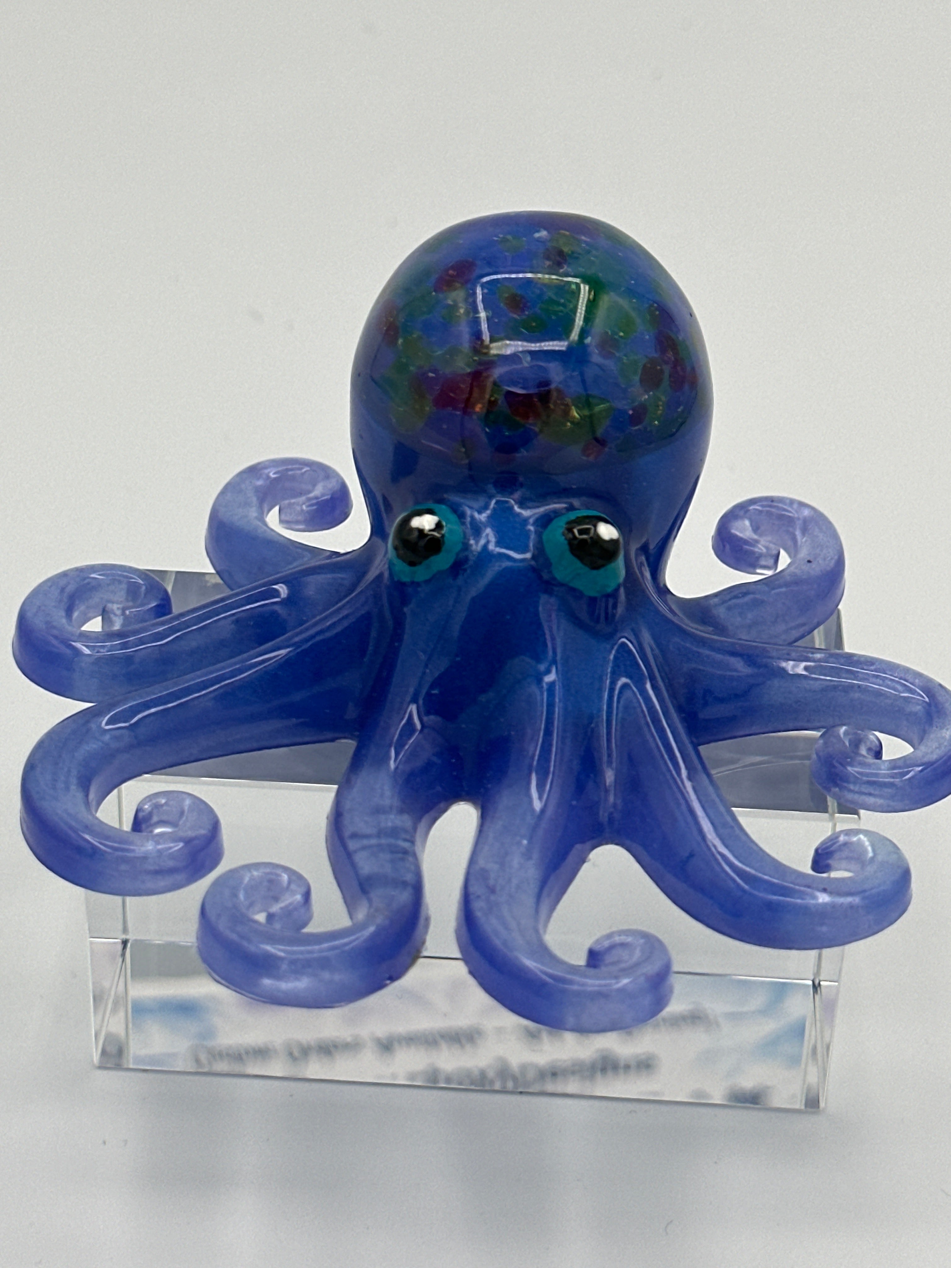 Octopus/purple/jewels in head /item number 125