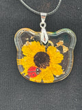 Pendant / 1.5 inch /floral 
item 12