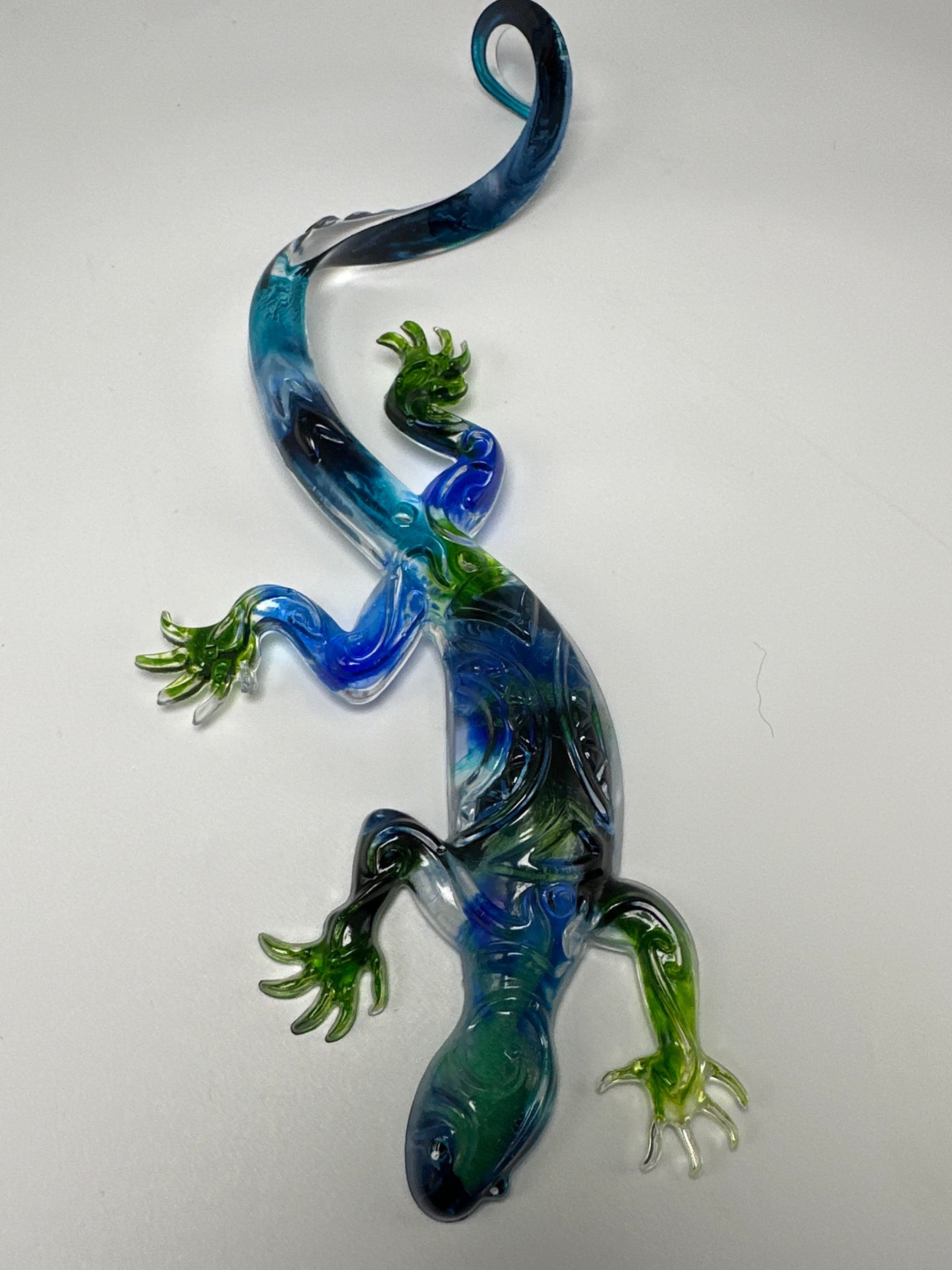 Lizard Multi color with fish head item 245