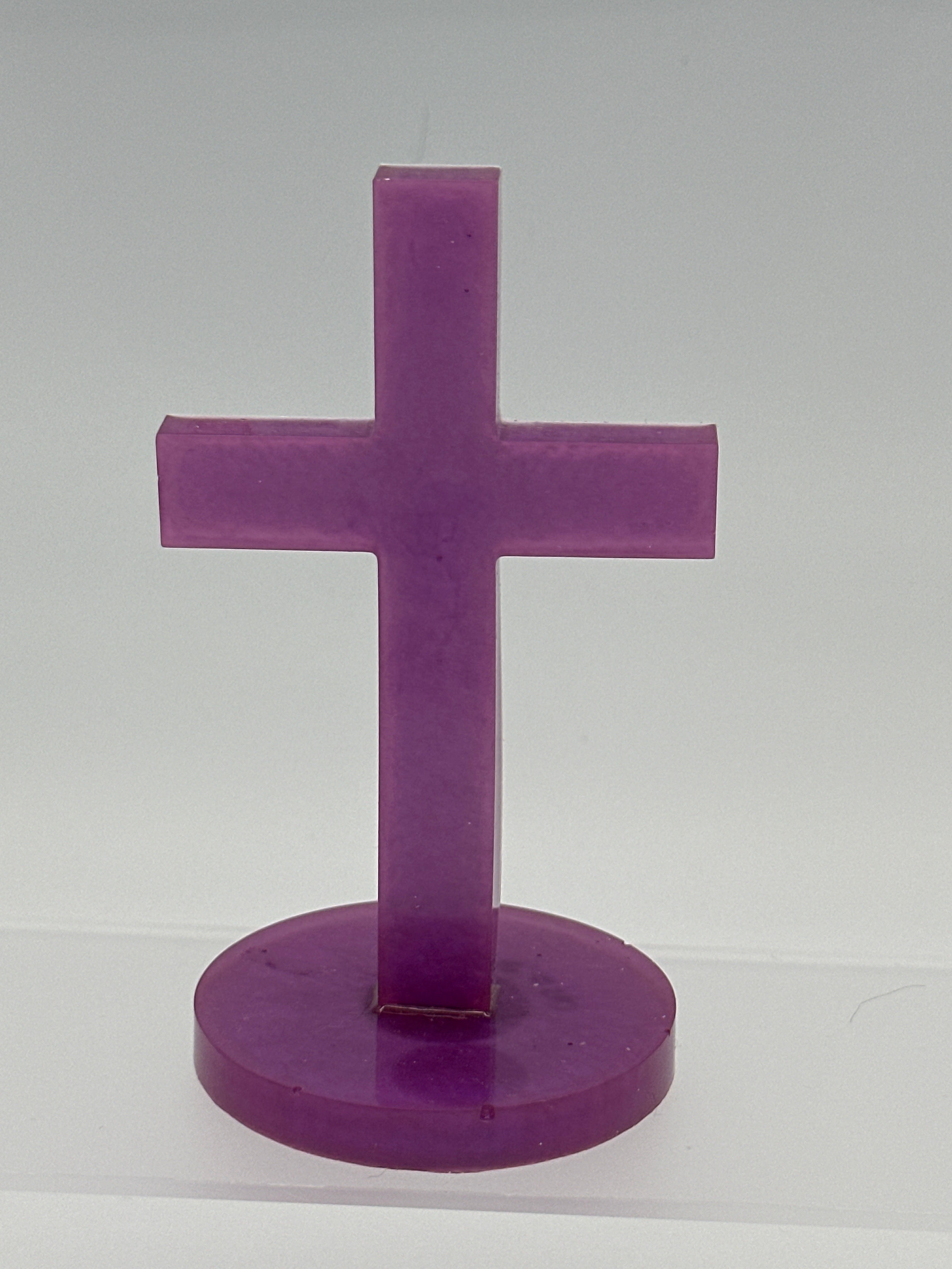 Cross 5.25 inches / purple / Item 168.